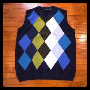 ENYCE DIAMOND SWEATER VEST